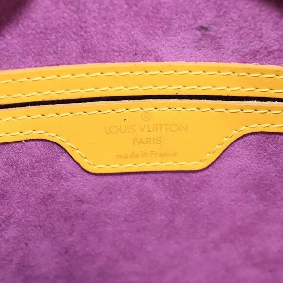 LOUIS VUITTON Epi Mabillon Backpack Yellow M52239 LV Auth 136925 - Picture 10 of 16